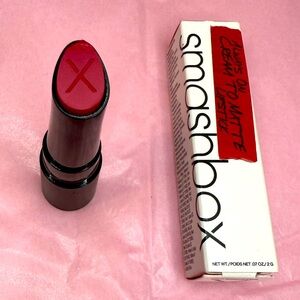 New in Box Smashbox Always On Cream to Matte Lipstick - Pink-Red Colour “Besos”
